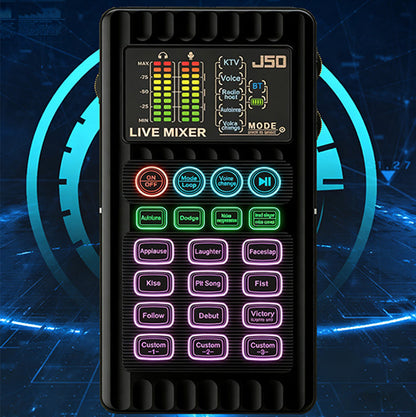 🎧 Professioneel Geluid, Altijd & Overal 🎉 Nieuwjaarscadeau: 50% Korting op Draagbare Live Geluidskaart