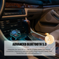 🎁2026 Nieuw binnen 50% KORTING💥Universele FM-Bluetooth-zender met twee poorten voor in de auto