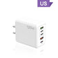 ⚡ Nieuw 2026 – 120W Snellader met 5 Poorten | Laad 5 Apparaten Tegelijk Snel & Veilig – 50% Korting