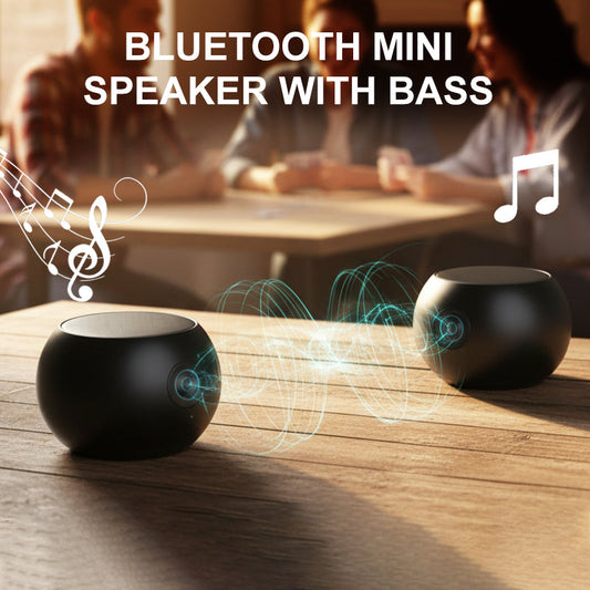 🎵 50% KORTING! 🔊 Mini Bluetooth-luidspreker met bas – Krachtig geluid, compact en draagbaar 📱