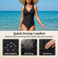 ✨👙【Aanbieding】🌈Badpak met Buikcorrigerende Plooien | V-hals | 12 Kleuren🌊
