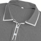 👕 50% KORTING NU! ☀️Heren Poloshirt met Contrastranden | Ademend Polyester | 6 Kleuren🏖️