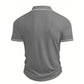 👕 50% KORTING NU! ☀️Heren Poloshirt met Contrastranden | Ademend Polyester | 6 Kleuren🏖️