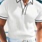 👕 50% KORTING NU! ☀️Heren Poloshirt met Contrastranden | Ademend Polyester | 6 Kleuren🏖️