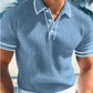 👕 50% KORTING NU! ☀️Heren Poloshirt met Contrastranden | Ademend Polyester | 6 Kleuren🏖️