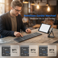 💥【50% OFF】🔥 Driemaal Opvouwbaar Bluetooth Toetsenbord | Vouwt tot Smartphoneformaat | Ingebouwd Touchpad | Stille Schaarmechanisme | Bluetooth 5.1 | Verbind 3 Apparaten, Schakel met Één Knop | Voor Tablet/Telefoon/Laptop | 3 Kleuren: Zwart/Wit/Grijs ⌨️