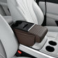 💥【LIMITED TIME 50% OFF】🔥 Auto Middenconsole Armsteun Organizer | Dubbele Bekerhouder | Hoogteverhoging Vermindert Vermoeidheid | Synthetisch Leder | Gereedschapsloze Installatie