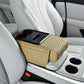 💥【LIMITED TIME 50% OFF】🔥 Auto Middenconsole Armsteun Organizer | Dubbele Bekerhouder | Hoogteverhoging Vermindert Vermoeidheid | Synthetisch Leder | Gereedschapsloze Installatie