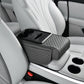 💥【LIMITED TIME 50% OFF】🔥 Auto Middenconsole Armsteun Organizer | Dubbele Bekerhouder | Hoogteverhoging Vermindert Vermoeidheid | Synthetisch Leder | Gereedschapsloze Installatie