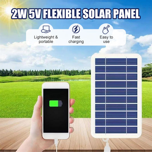 Krijg altijd stroom: 2W Ultralicht Zonnepaneel voor Avontuur 🌞🔋