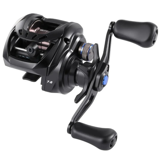 🌞Zomer Komt Eraan met 50% Korting!🎣DC Baitcasting Visreel - Digitaal Remsysteem (Zeg maar dag tegen Backlash!) - 7.2:1 High Speed - Voor Roofvissen in Zoet- & Zoutwater🌊
