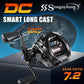 🌞Zomer Komt Eraan met 50% Korting!🎣DC Baitcasting Visreel - Digitaal Remsysteem (Zeg maar dag tegen Backlash!) - 7.2:1 High Speed - Voor Roofvissen in Zoet- & Zoutwater🌊