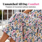 Zomer Maxi Jurk in Kleurrijke Bloemenprint | Ademend Materiaal | Perfect voor Vakantie en Feest