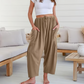 💥 Speciale Weekdeal! Dames Linnen Wijde Broek met Zakken – Luchtig, Comfortabel & Perfect voor de Lente/Zomer | NU 72% KORTING – OP = OP