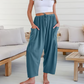 💥 Speciale Weekdeal! Dames Linnen Wijde Broek met Zakken – Luchtig, Comfortabel & Perfect voor de Lente/Zomer | NU 72% KORTING – OP = OP