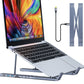 【All-in-One Werkplek】 Ergonmische Dockingstation | 6 Standen | Voor 10-17 inch Laptops