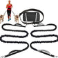 🌞Fris De Lente In Met 50% Korting!🐶Handsfree Hondenriem met Schokdemping & Heuptas – Comfortabel Wandelen en Hardlopen met je Hond