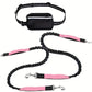 🌞Fris De Lente In Met 50% Korting!🐶Handsfree Hondenriem met Schokdemping & Heuptas – Comfortabel Wandelen en Hardlopen met je Hond