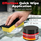 💥【50% OFF】🔥 Diepe Krasherstelpasta voor Glas | Verwijdert Wiperstrepen/Kalk/Hars/Oliefilm | Incl. Hydrofobe Coating | Eenvoudige DIY, Geen Gereedschap | Voor Autoruit/Tuimel/Douchedeur/Bril | 50g + Spons 🚗
