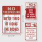 Vintage Metaalblik Bord als Wanddecoratie | Diverse Retro Designs | 20x30 cm | Kant-en-klaar