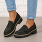 Dames Platform Loafers | Stevige Zool | Zachte Binnenzool | 7 Kleuren | Maten 36-43