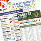 🔥Laatste dag: 49% KORTING🎁Voedingslijst voor diabetici & maaltijdplanner