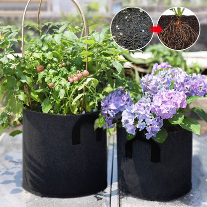 🌱🛍️ Geotextiel-kweekzak met microbelletjes (50% korting) 🔥💨