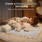 【Verkoeling】 Premium Huisdieren Mat | Tegen Oververhitting | Met Ruffle Rand | Elegant Design