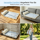 【Verkoeling】 Premium Huisdieren Mat | Tegen Oververhitting | Met Ruffle Rand | Elegant Design