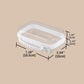 Hard Shell Transparante Opbergbox | 3 Maten | Stapelbaar & Waterbestendig | Roos/Wit/Zwart