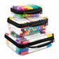 Hard Shell Transparante Opbergbox | 3 Maten | Stapelbaar & Waterbestendig | Roos/Wit/Zwart