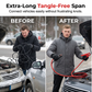2000A Startkabels Set 2.5/4m | Met Draagtas | Koper Bedekt Aluminium | Voor Alle Auto's