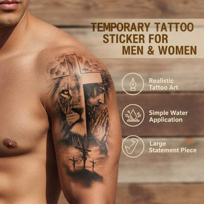 Realistische Temp. Tattoo voor Mannen/Vrouwen | Gedetailleerd | Meerdere Stijlen | Langdurig