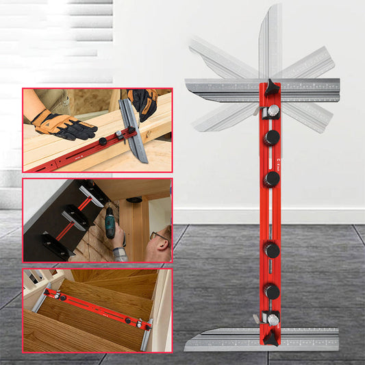 Professioneel Trapmeetgereedschap | Schuifmechanisme | Vrij Samenvoegbaar | Duurzaam
