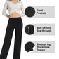 ⏳BEPERKTE AANBIEDING! 50% KORTING⏳Dames Casual Eenvoudige Effen Kleur Hoge Taille Rekbare Yoga Broek