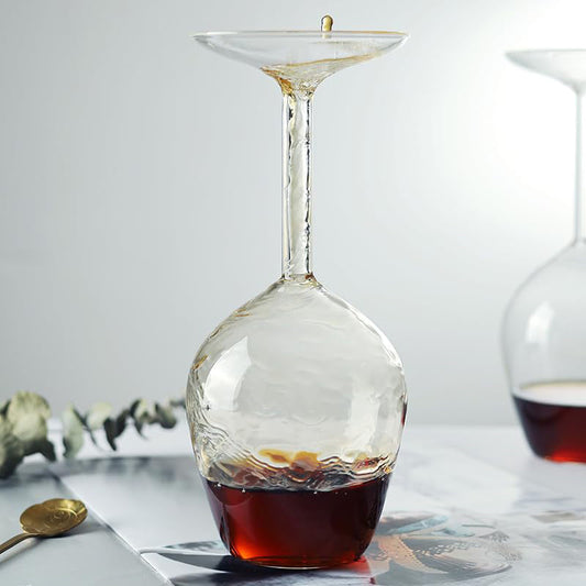 【Gespreksstarter】 Modern Design Glas | Gladde Rand | Ideaal Cadeau