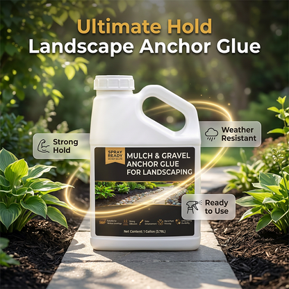 Landschapslijm voor Mulch & Grind | 500ml | Weerbestendig | Veilig voor Dieren