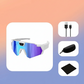 🎁 Topaanbieding: 49% KORTING 🔥【All-in-One】 Actie Camera Zonnebril | HD Video & Audio | Draadloze Connectie