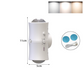 【Automatisch】 Binnenlamp met Bewegingsmelder | Type-C Oplaadbaar | Binnen 1 minuut gemonteerd