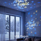 Dynamische Sfeer Projectielamp | Roterend Beeld | Kantelbare Basis | USB-Oplaadbaar