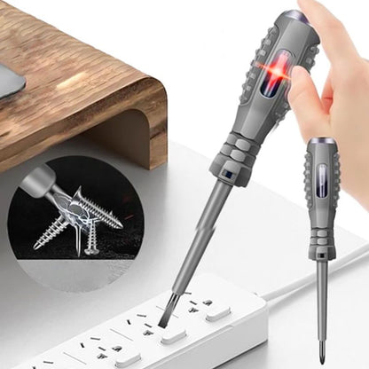 2-in-1 Hoog Koppel Magnetische Schroevendraaier & Elektriciteitsdetector | 156mm | ABS Handvat
