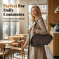 Slouchy Luipaardprint Tote Tas voor Vrouwen | Synthetische Suède | Ruime Dagschoudertas
