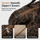Slouchy Luipaardprint Tote Tas voor Vrouwen | Synthetische Suède | Ruime Dagschoudertas