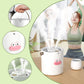 Mini Luchtbevochtiger met 2L Tank | USB Voeding | Fijne Nevel | Wit/Groen