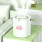 Mini Luchtbevochtiger met 2L Tank | USB Voeding | Fijne Nevel | Wit/Groen
