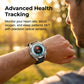 【Revolutionair Ontwerp】TWS Oordopjes Smartwatch | 400mAh Batterij | Zwart/Zilver