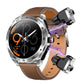 【Revolutionair Ontwerp】TWS Oordopjes Smartwatch | 400mAh Batterij | Zwart/Zilver
