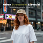 Urban Korte Klep Pet | Opvouwbaar & Vederlicht | Kreukelstof | 6 Kleuren