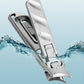 Ultradunne Schuine Nagelknipper RVS | 7mm Opening | Met Opvangbakje