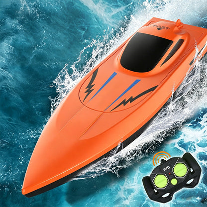 🎮 🚢 HALVE PRIJS! 2,4 GHz supersnelle RC-raceboot met dubbele motoren 🌊 ⚡ –50% KORTING (aanbieding van de dag)